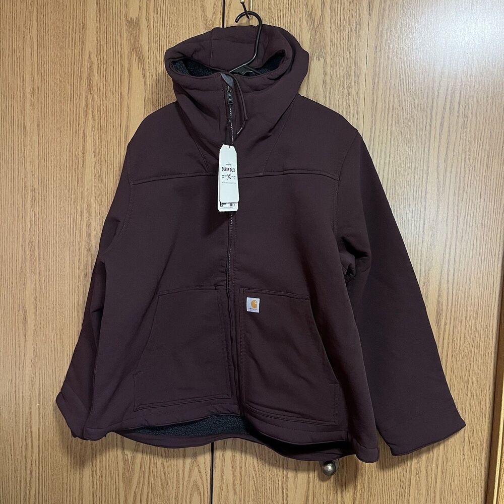 NWT Carhartt Super Dux Rain Defender Sherpa Lined Jacket Coat Women’s XXL